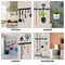 Mop and Broom Holder Wall Mount – Heavy Duty Tool Rack Organizer for Garage, Laundry Room, Kitchen, Closet (Space-Saving Storage)